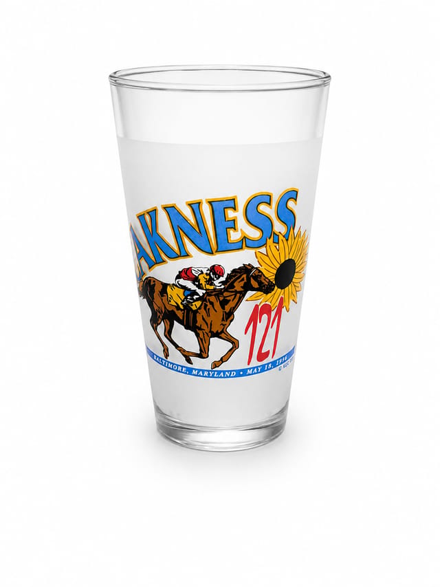 1996 Preakness Glass