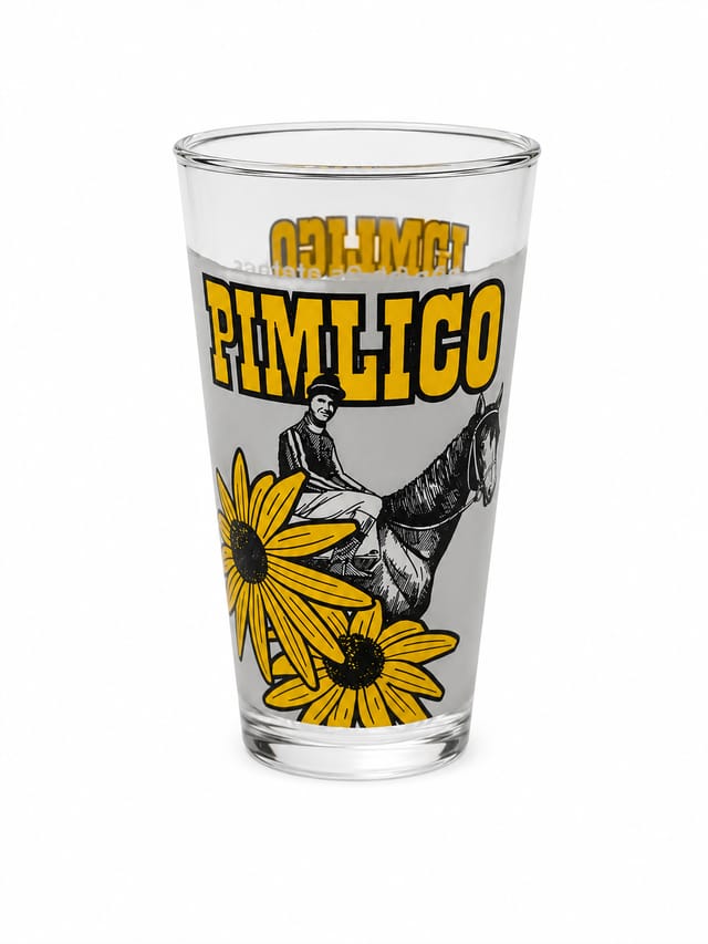 1978 Preakness Glass