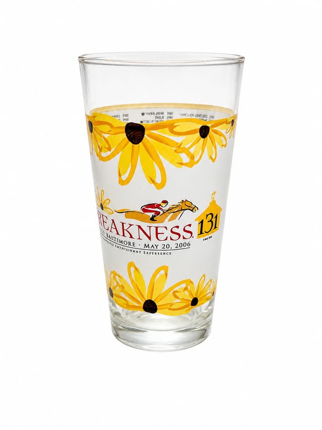 2006 Preakness Glass