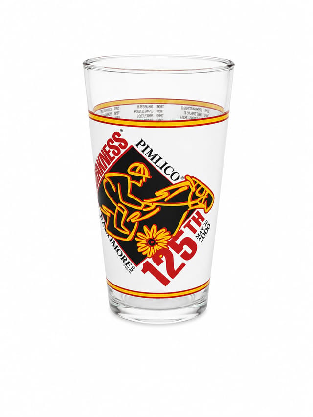 2000 Preakness Glass