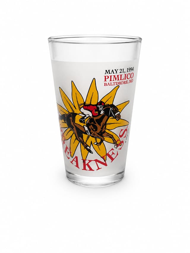 1994 Preakness Glass
